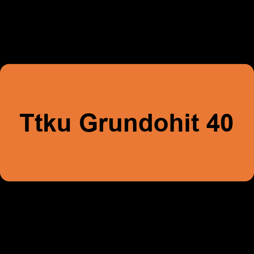 Ttku Grundohit 40
